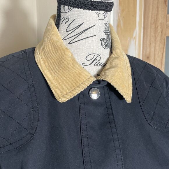 Polo Ralph Lauren Navy Blue Derby Vintage Cotton Blue Jacket Size L - Picture 2 of 10